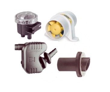 Ventilatie / Koelwaterfilters / Uitlaatdempers Ventilatie / Koelwaterfilters / Uitlaatdempers