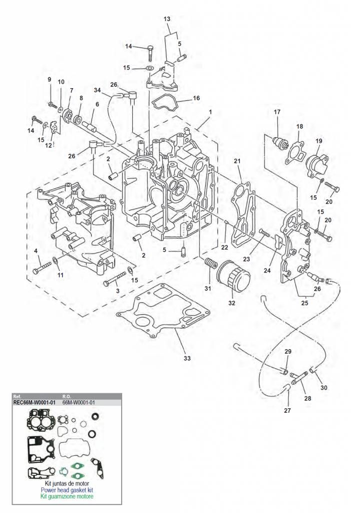 F9.9 / F15 (99-07) Blok (1) F9.9 / F15 (99-07) Blok (1)
