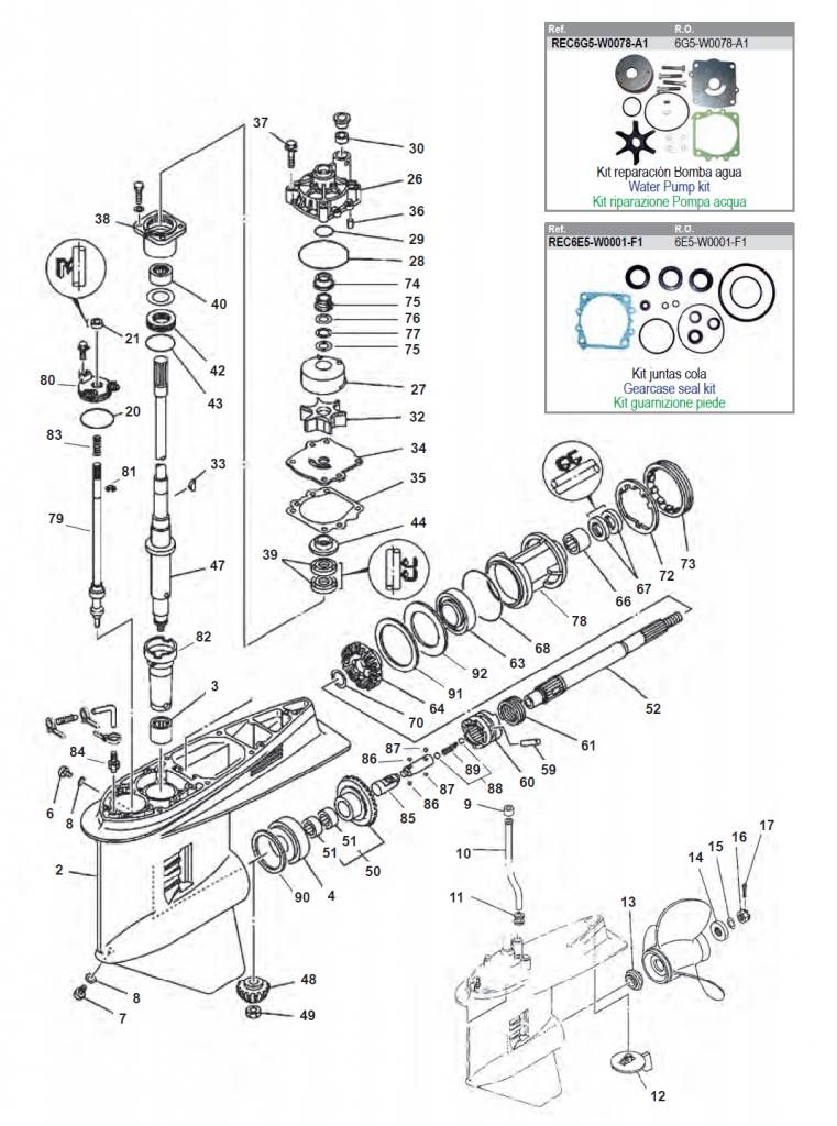 150 / 200 PK V6 Cilinder
