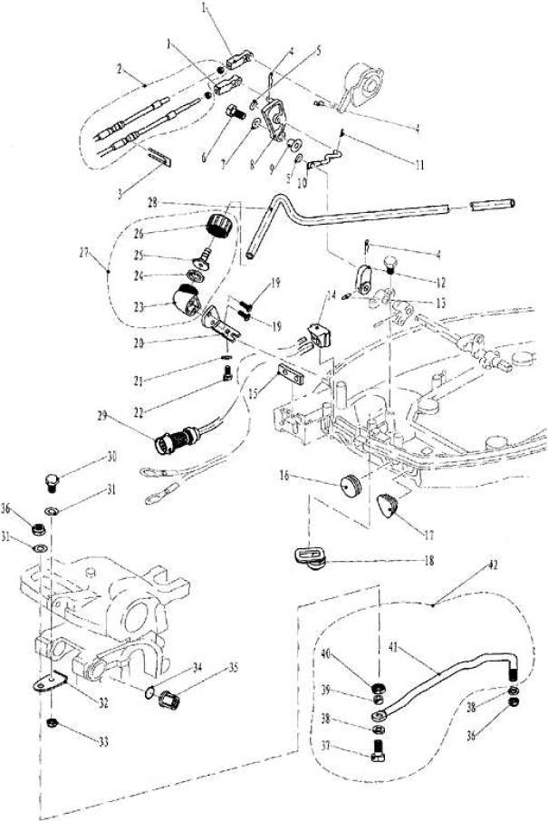 Electric Start Bottom Cowling & Bracket Electric Start Bottom Cowling & Bracket