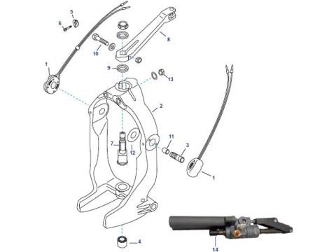 Gimbal Housing Ring Assembly Alpha One Gen II