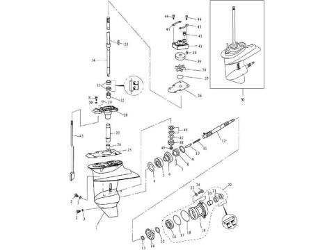 Lower Casing & Drive 1