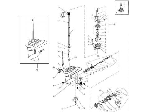 Lower Casing & Drive 1