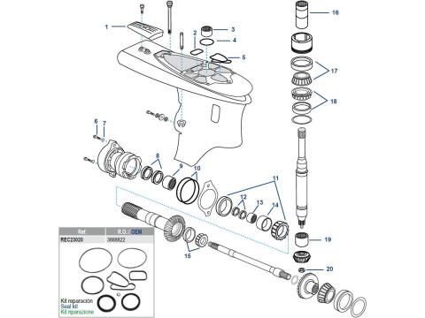 DPS-A, DPS-B Lower Housing