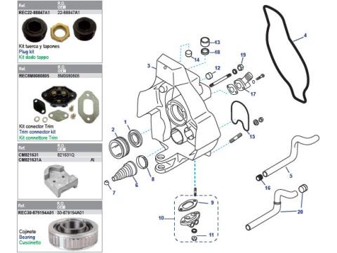 Gimbal Housing Bravo