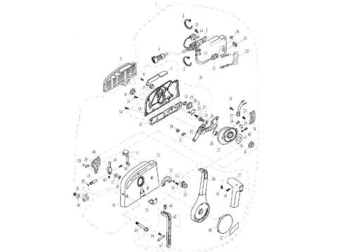 Electric Start Control Box Assembly