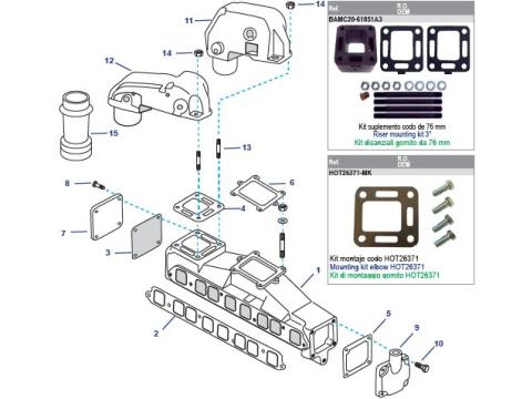 GM 160 - 165 - 200CID - 250 - 292CID 6 Cyl InLine