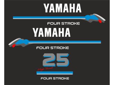 Yamaha 25 PK 4-Takt Sticker Set