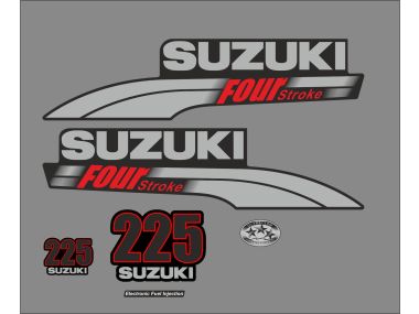 Suzuki 225 PK 2003-2009 Sticker Set