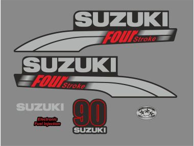 Suzuki 90 PK 2003-2009 Sticker Set