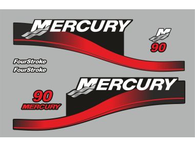 Mercury 90 PK 2003 Sticker Set