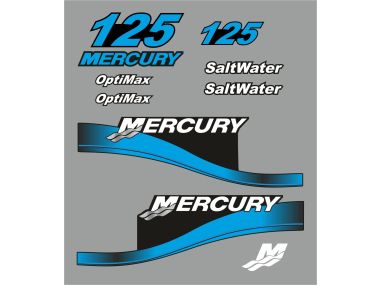 Mercury 125 PK 1999-2004 Sticker Set