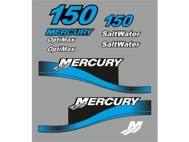 Mercury 150 PK 1999-2004 Sticker Set