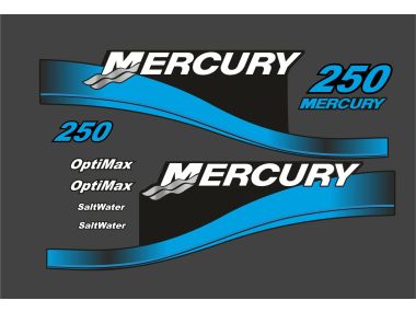 Mercury 250 PK 1999-2004 Sticker Set