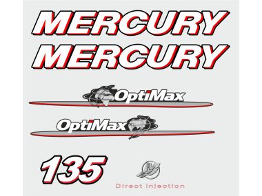 Mercury 135 PK 2007-2012 Sticker Set