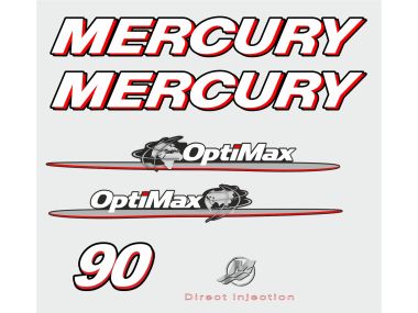 Mercury 90 PK 2007-2012 Sticker Set