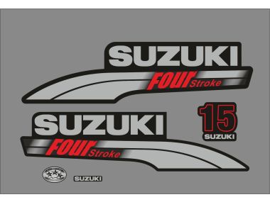 Suzuki 15 PK 2003-2009 Sticker Set