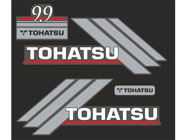 Tohatsu 9.9 PK 1996-2005 Sticker Set