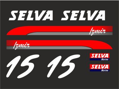 Selva 15 PK 2005-2006 Sticker Set