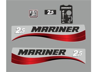 Mariner 2,5 PK 2004-2015 Sticker Set