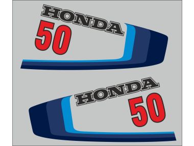 Honda 50 PK 1980 Sticker Set