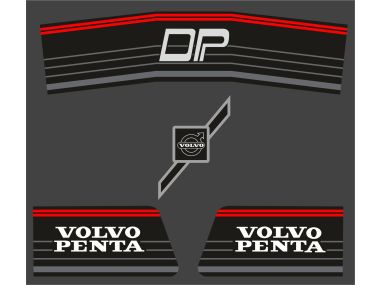 Volvo Penta 290 DP Sticker Set