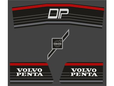 Sticker Set voor Volvo Penta 290 DP 