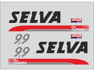 Selva 9.9 PK Sticker Set