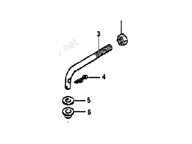 Suzuki 5/6 PK 2-Takt 2 Cilinder Link (19171-98101)