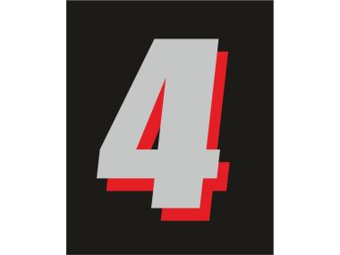 Suzuki 4 PK 2010-2016 Sticker