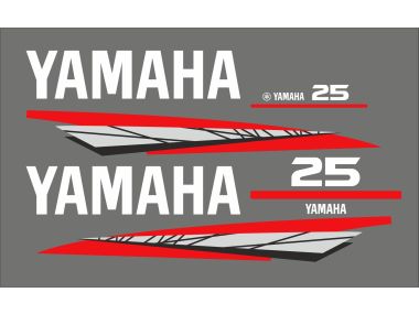 Yamaha 25 PK 1998-2004 Sticker