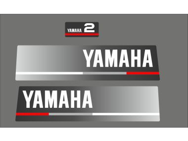 Yamaha 2 PK 1990 Sticker Set