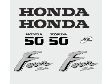 Honda 50 PK 2003 Sticker Set