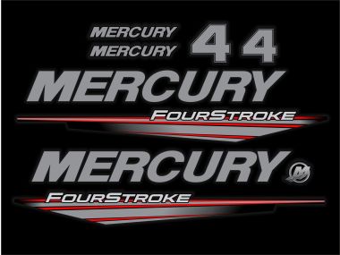 Mercury 4 PK FourStroke 2015-2019 Sticker Set