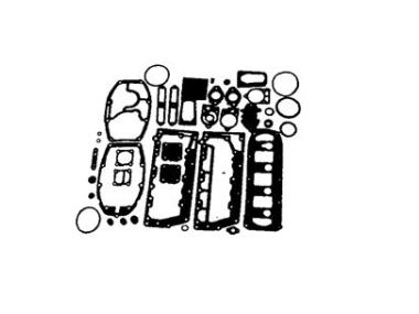 Gaskets Engine Set 30JET 94-97, 40 PK 4cil 89+, 45 PK 4cil 87-89 (GLM39337)