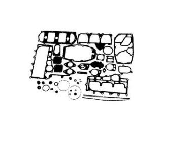 Gaskets Engine Set 50 PK 3cil 86,87 / 55/60 PK 88-90, serienummer: (USA0B122930-0D000749 / BEL9469200-9683054 / CAN0A721308+) | (GLM39336)