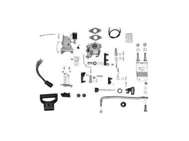 Mercury 9.9 HP Electric Start Fourstroke ('05-'06) Remote Control Conversion Kit (895284A01)