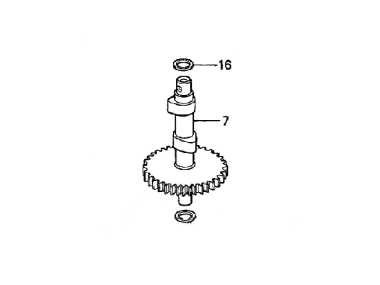 Honda 2HP 4Stroke Camshaft (14111-ZV0-000)