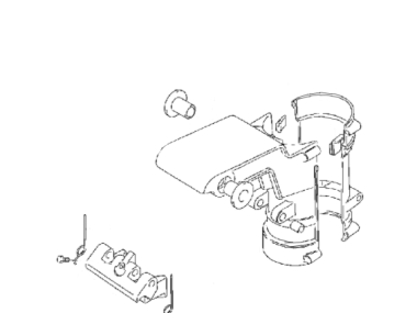 Suzuki 6HP 2Stroke Swivel Bracket (43111-98110-0EP)