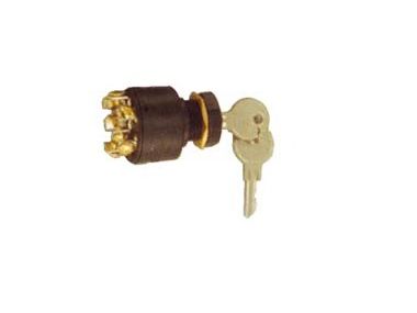 Contactslot kunstof met rubbere kap (15 mm) 7 terminals,4 posities (GS11155)