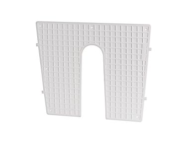 Spiegel Beschermingsplaat (430×350 mm) t.b.v. montage buitenboordmotor