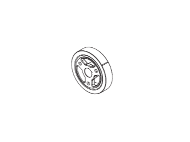Mercruiser PULLEY / HARMONIC DAMPER assembly 8M0104885 / 8M6003499