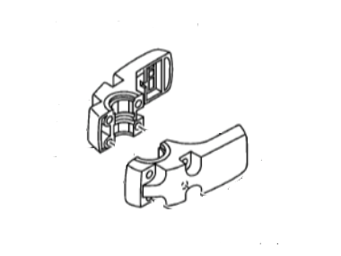 Yamaha / Parsun F20 / F25 Housing, Lower Mount Rubber (65W-44551-11-8D)