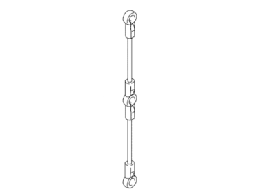 Johnson 25-30HP 4-Stroke Throttle Rod (5031968)