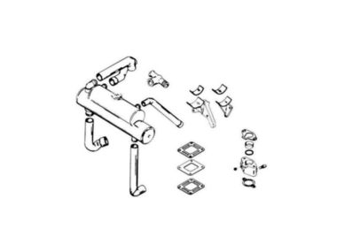 Mercury Mercruiser Closed Cooling Kit Fits MCM V‑6 & V‑8 (350 cid) engines w/ serpentine belt. (860427A4)