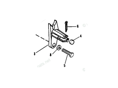Mercruiser Shift Plate Retainer Kit Bravo (865434A02)