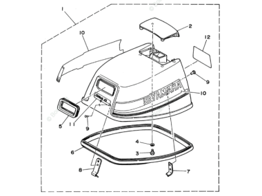 Yamaha 6C / 6D / 8C / 8D 2-Takt Onderhoudskit