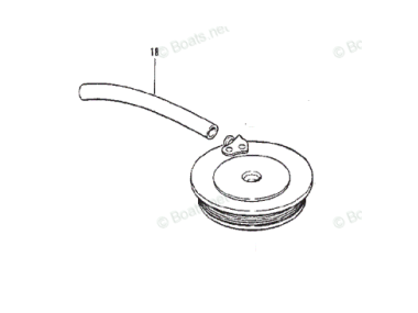Mercruiser Hose (45 Inches) (8M0062669)