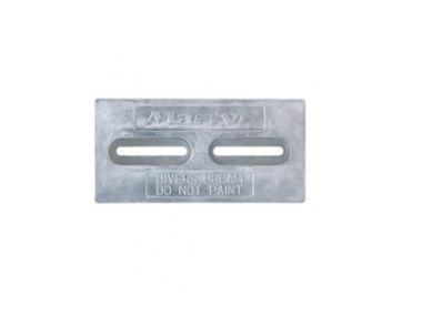 Blok anode 30x15 cm Alumnium of Zink bouten 50-230