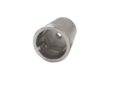 Schroefas anode, zink, verschillende afmetingen